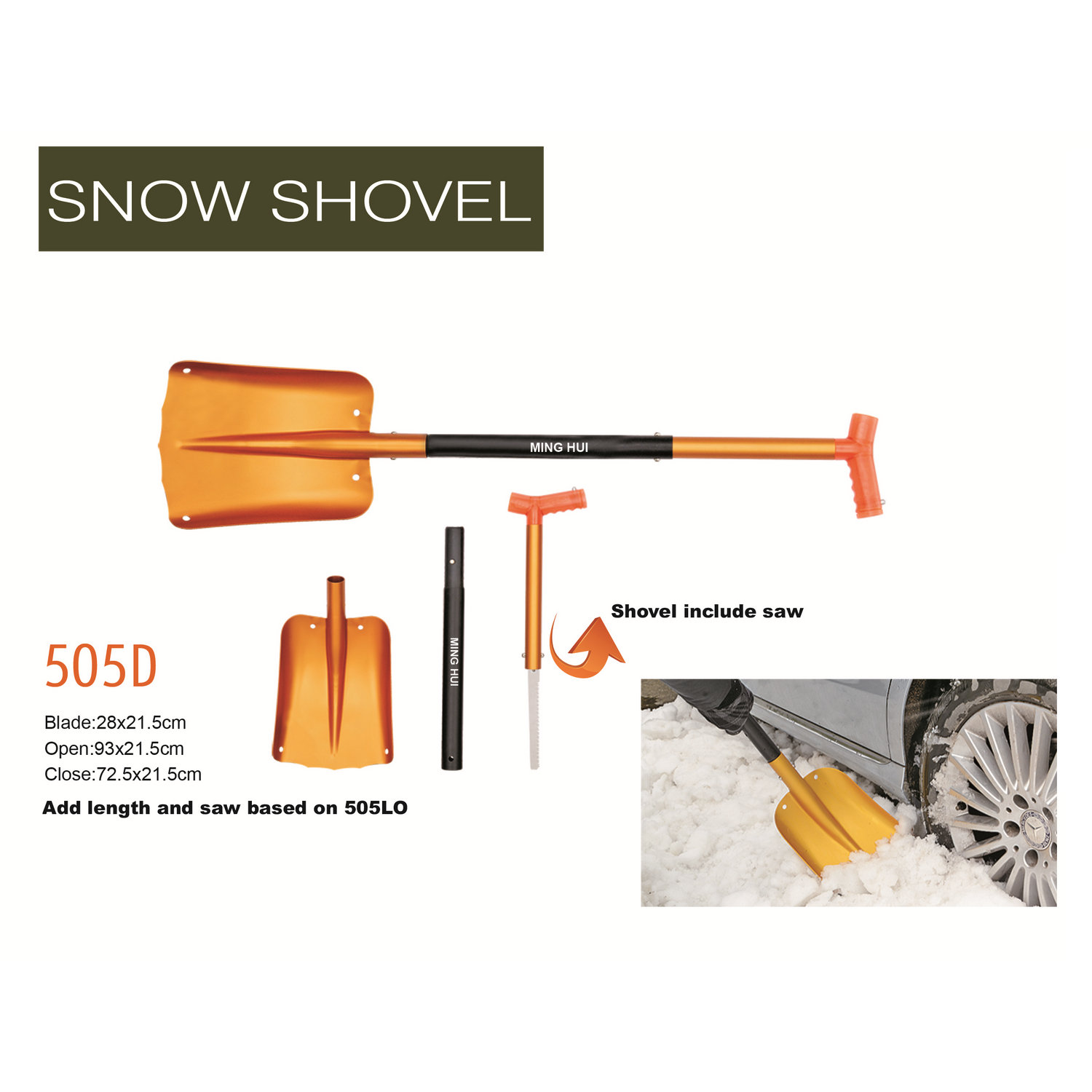 Snow shovel 505D